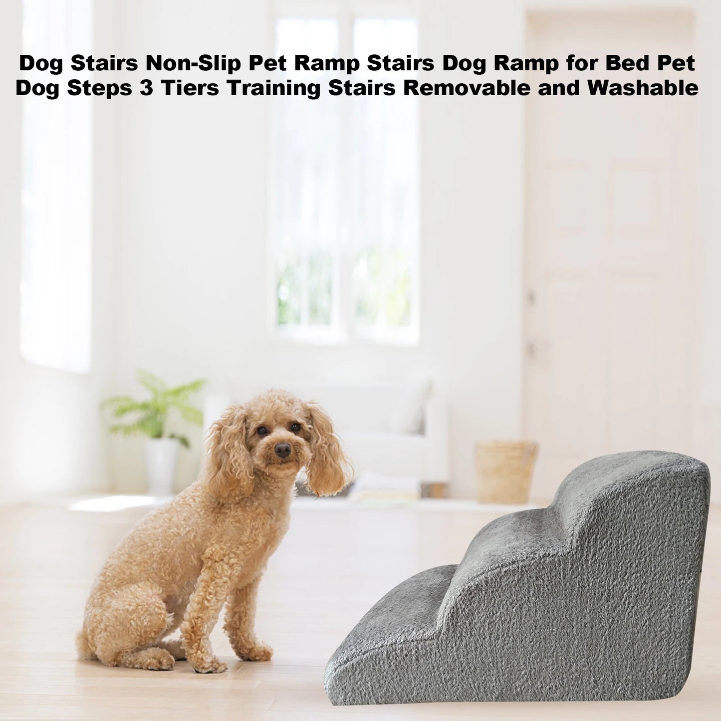 Dog Ramp, Cat Ramp, Pet Ramp, Ramp for Pet Bed, Dog Steps 3