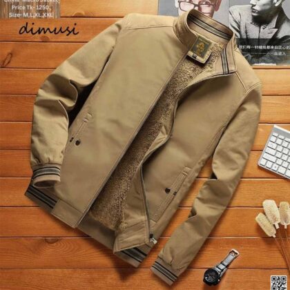 Sherpa Winter Jacket for Men’s (Camel)
